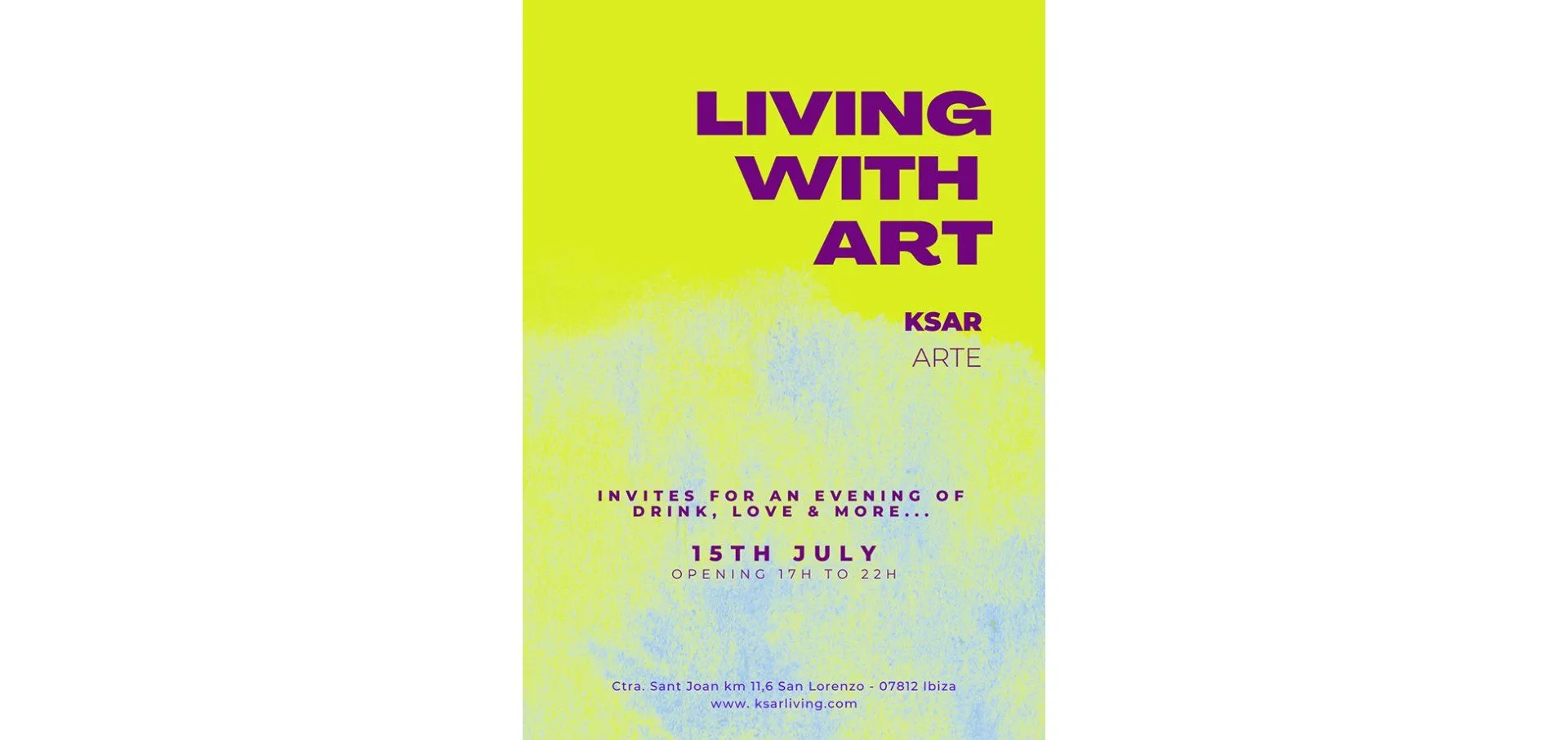 Exposición en Living with Art 2022