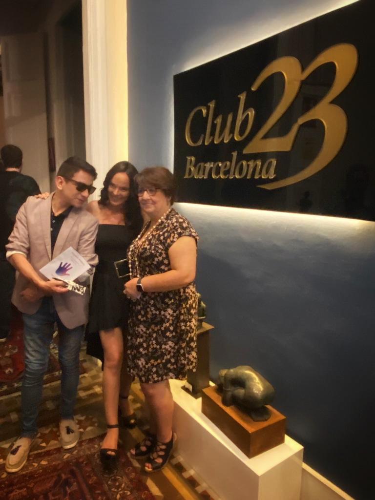 Presentación del proyecto Los 5 sentidos en el Club23 Barcelona