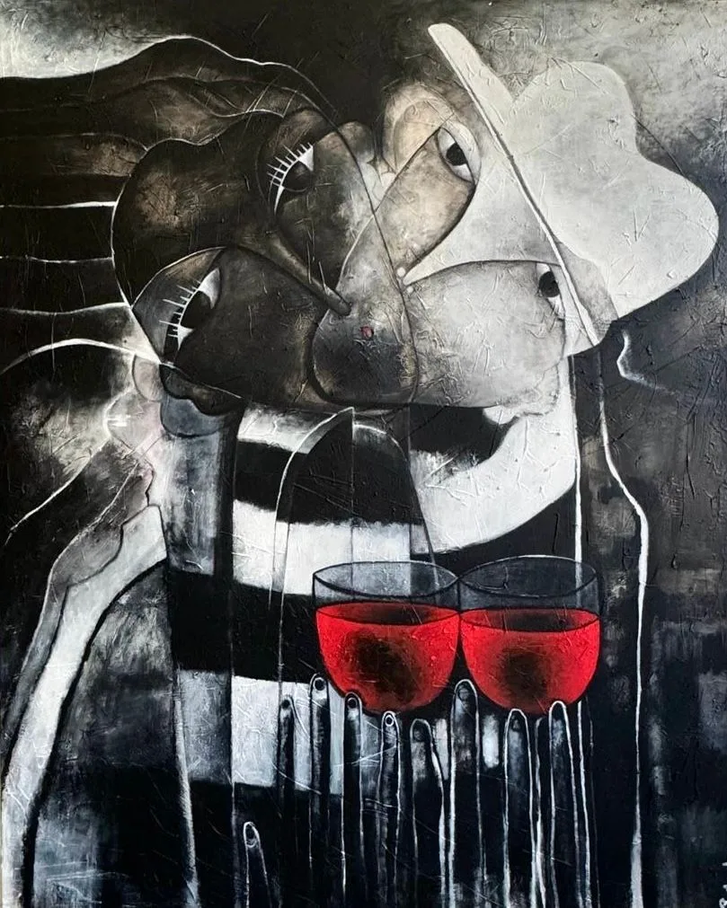 Y vino el beso